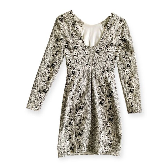 Reiss Fion Snake Print Sheath Dress Size 0 US / 4 UK / 32 EU - Picture 4 of 16